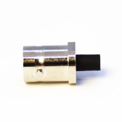 HD BNC Connector Cable Mount Solder Type Female Straight