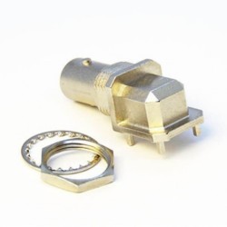 HD BNC Connector Female 90 degree Through Hole for PCB