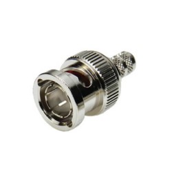 HD-SDI BNC Cable Plug for RG174/316 Male Vertical Type Crimp