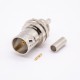 HD-SDI BNC Connector for Cable Female Vertical Type 180 Degree Crimp HD-SDI BNC Connector for Cable Female Vertical Type 180 Degree Crimp