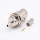 HD-SDI BNC Connector for Cable Female Vertical Type 180 Degree Crimp HD-SDI BNC Connector for Cable Female Vertical Type 180 Degree Crimp