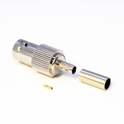 HD-SDI BNC Connector Types Straight Female for Cable with Crimp HD-SDI BNC Connector Types Straight Female for Cable with Crimp
