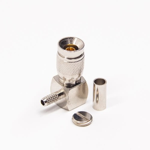 20pcs DIN 1.0/2.3 Connector Right Angle Male Crimp Type for Coaxial Connector 20pcs DIN 1.0/2.3 Connector Right Angle Male Crimp Type for Coaxial Connector