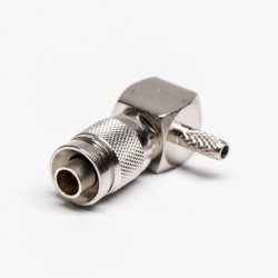 20pcs DIN 1.0/2.3 R/A Male Connector Crimp Type for Cable RG179