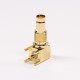 DIN 1.0/2.3 Connector Right Angle Female DIP Type Bulkhead Panel Mount DIN 1.0/2.3 Connector Right Angle Female DIP Type Bulkhead Panel Mount