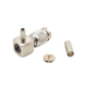 DIN 1.0/2.3 Connector Right Angle Male Crimp Type for Coaxial Connector DIN 1.0/2.3 Connector Right Angle Male Crimp Type for Coaxial Connector