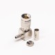 DIN 1.0/2.3 Connector Right Angle Male Crimp Type for Coaxial Connector DIN 1.0/2.3 Connector Right Angle Male Crimp Type for Coaxial Connector