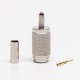 DIN 1.0/2.3 Connector Straight Male Crimp Type for Cable RG316-RG174 DIN 1.0/2.3 Connector Straight Male Crimp Type for Cable RG316-RG174