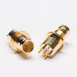 20pcs Gold plated 1.6/5.6 connector Jack for PCB mount Type