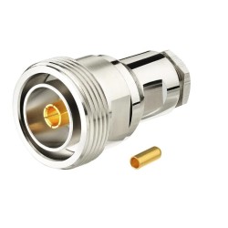 7/16 Din Clamp Female RF Coaxial Connector for Cable RG393 7D-FB