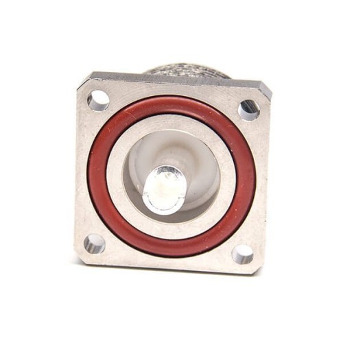 7/16 Female Din Connector Waterproof Flange Jack Solder Type Brass Nickel Plating Socket 7/16 Female Din Connector Waterproof Flange Jack Solder Type Brass Nickel Plating Socket