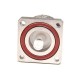 7/16 Female Din Connector Waterproof Flange Jack Solder Type Brass Nickel Plating Socket 7/16 Female Din Connector Waterproof Flange Jack Solder Type Brass Nickel Plating Socket