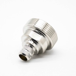 DIN Female Connector DIN7/16 50Ω Standard Cable 180°Solder Type Nickel Platin LMR400Cable