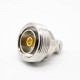 DIN Female Connector DIN7/16 50Ω Standard Cable 180°Solder Type Nickel Platin LMR400Cable DIN Female Connector DIN7/16 50Ω Standard Cable 180°Solder Type Nickel Platin LMR400Cable