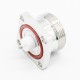 Waterproof DIN Connector 7/16 4Hole Flange Female for Panel Mount Waterproof DIN Connector 7/16 4Hole Flange Female for Panel Mount