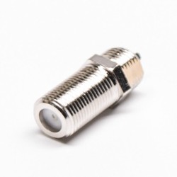 20pcs F Connector Female Straight Connector Solder Type Rear Panel Mount