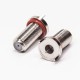 20pcs F Type Waterproof Connector Straight Female Threaded Type Through Hole for PCB Mount 20pcs F Type Waterproof Connector Straight Female Threaded Type Through Hole for PCB Mount