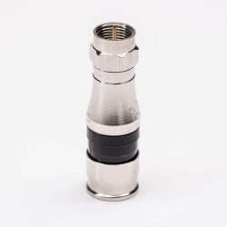 20pcs RG11 F type Compression Connector Coaxial Straight Male