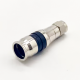 20pcs RG11 F type Compression Connector Coaxial Straight Male 20pcs RG11 F type Compression Connector Coaxial Straight Male