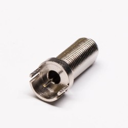 2pcs F Female Connector Front Bulkhead Through Hole for PCB