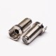 2pcs F Female Connector Front Bulkhead Through Hole for PCB 2pcs F Female Connector Front Bulkhead Through Hole for PCB
