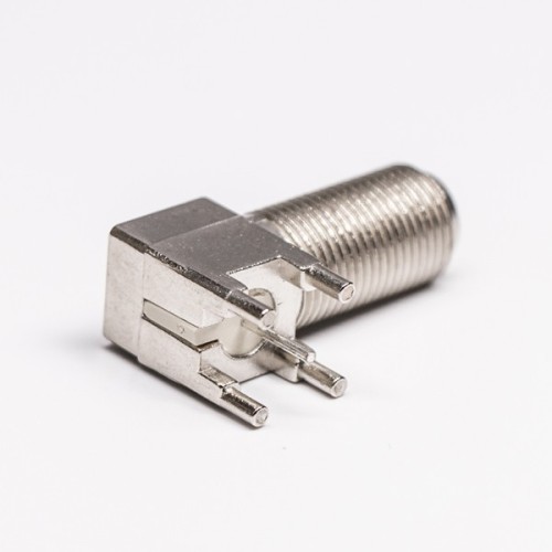 40pcs F Connector Coaxial Female 90 Degree Through Hole for PCB Mount 40pcs F Connector Coaxial Female 90 Degree Through Hole for PCB Mount