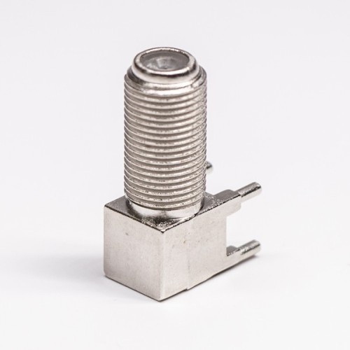 40pcs F Connector Coaxial Female 90 Degree Through Hole for PCB Mount 40pcs F Connector Coaxial Female 90 Degree Through Hole for PCB Mount