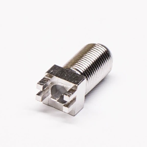 40pcs F Female Bulkhead Connector 180° Plate Edge Mount for PCB 40pcs F Female Bulkhead Connector 180° Plate Edge Mount for PCB
