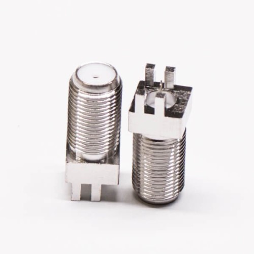 40pcs F Female Bulkhead Connector 180° Plate Edge Mount for PCB 40pcs F Female Bulkhead Connector 180° Plate Edge Mount for PCB