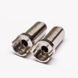 40pcs F Female Connector Front Bulkhead Through Hole for PCB
