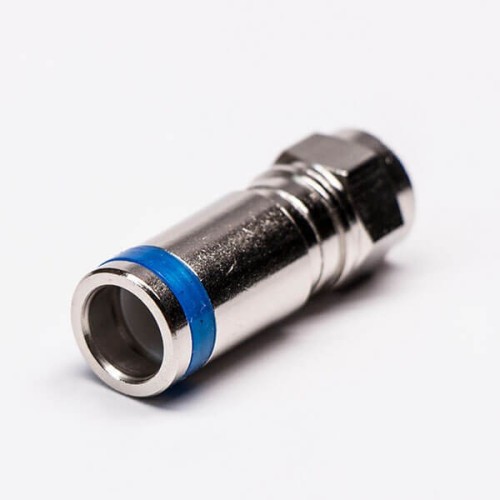 Best RG6 F Type Compression Connector Vertical Type Plug for Cable Best RG6 F Type Compression Connector Vertical Type Plug for Cable