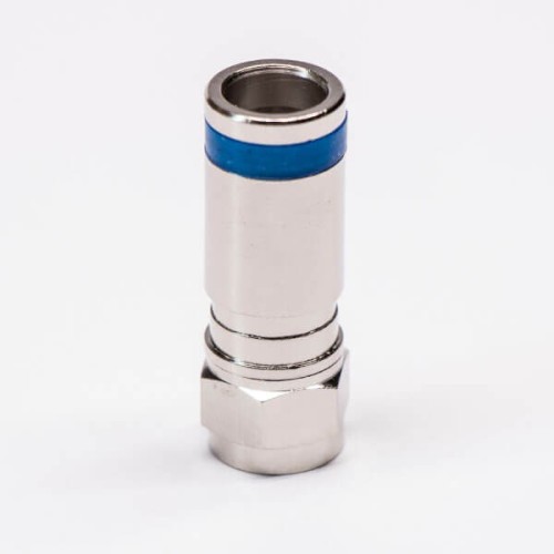 Best RG6 F Type Compression Connector Vertical Type Plug for Cable Best RG6 F Type Compression Connector Vertical Type Plug for Cable