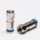 Best RG6 F Type Compression Connector Vertical Type Plug for Cable Best RG6 F Type Compression Connector Vertical Type Plug for Cable