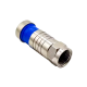 Best RG6 F Type Compression Connector Vertical Type Plug for Cable Best RG6 F Type Compression Connector Vertical Type Plug for Cable