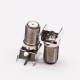 F Connector 90 Degree Bulkhead Female Solder Type for PCB Mount F Connector 90 Degree Bulkhead Female Solder Type for PCB Mount