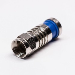 F Connector Compression Type Straight Male for Cable RG11