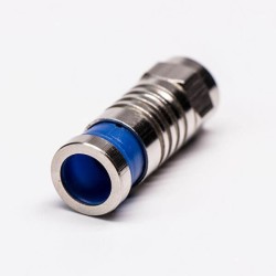 F Connector Compression Type Straight Male for Cable RG11