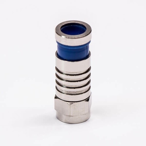 F Connector Compression Type Straight Male for Cable RG11 F Connector Compression Type Straight Male for Cable RG11