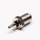 F Connector Crimp Female Straight Bulkhead for Cable RG316