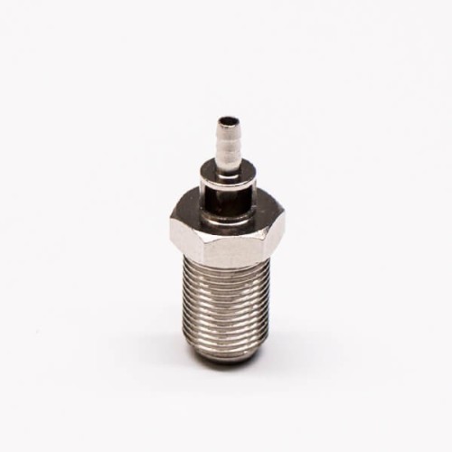 F Connector Crimp Female Straight Bulkhead for Cable RG316