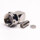 F Connector Crimp Type Angled for Cable RG179 F Connector Crimp Type Angled for Cable RG179