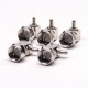 F Connector Crimp Type Angled for Cable RG179 F Connector Crimp Type Angled for Cable RG179