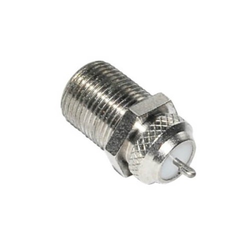 F-Connector Female Straight for Panel Mount