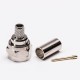 F Connector for RG58 Cable Straight Male Crimp Type F Connector for RG58 Cable Straight Male Crimp Type