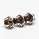 F Connector Male RF Connector Load Straight Nickel Plated