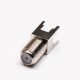 F Connector PCB Mount Straight Female 75Ohm for PCB
