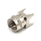 F Connector Plug Straight Through Hole for PCB Mount