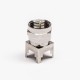 F Connector Plug Straight Through Hole for PCB Mount