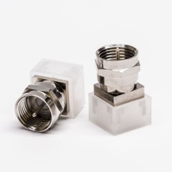 F Connector Plug Straight Through Hole for PCB Mount