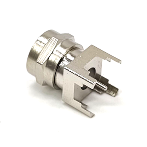 F Connector Plug Straight Through Hole for PCB Mount